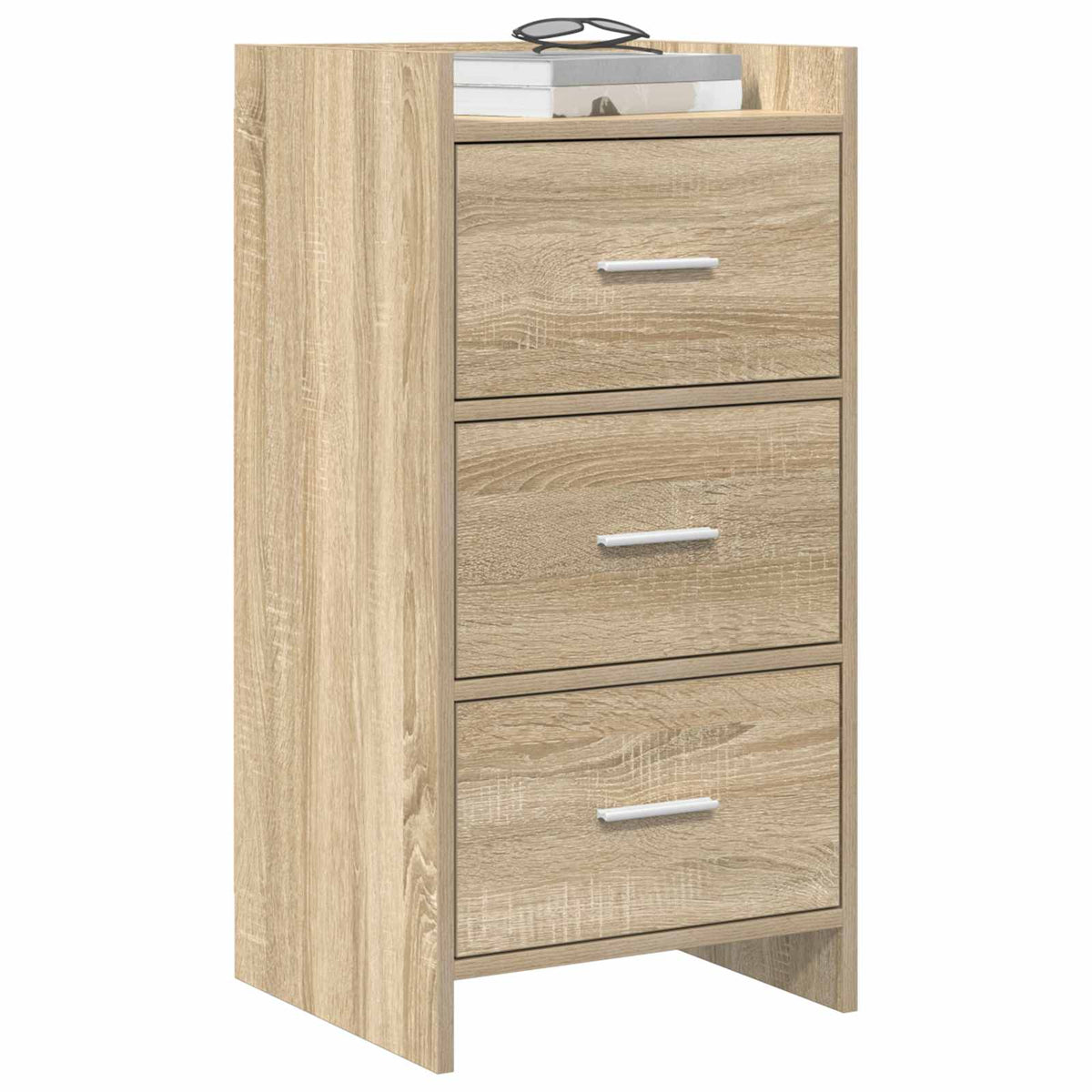 Vidaxl dressoir sonoma eiken 40 x 36 x 80 cm bewerkt hout