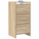 Vidaxl dressoir sonoma eiken 40 x 36 x 80 cm bewerkt hout