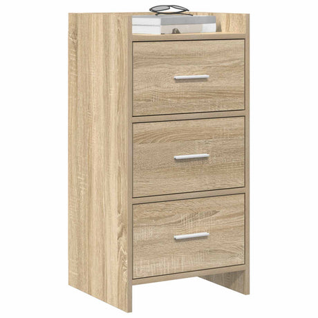 Vidaxl dressoir sonoma eiken 40 x 36 x 80 cm bewerkt hout