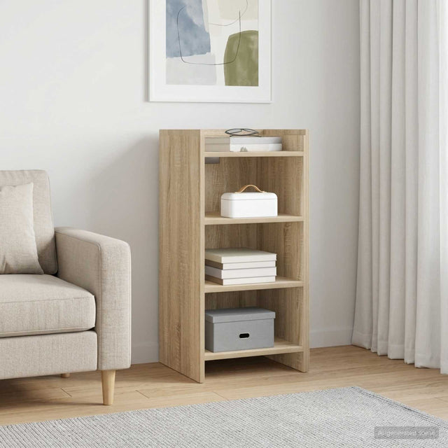 Vidaxl dressoir sonoma eiken 40 x 36 x 80 cm bewerkt hout