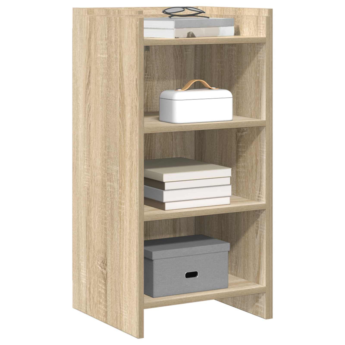 Vidaxl dressoir sonoma eiken 40 x 36 x 80 cm bewerkt hout