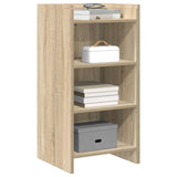 Vidaxl dressoir sonoma eiken 40 x 36 x 80 cm bewerkt hout