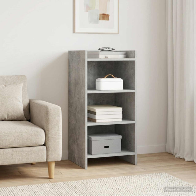 Vidaxl dressoir betongrijs 40 x 36 x 80 cm bewerkt hout