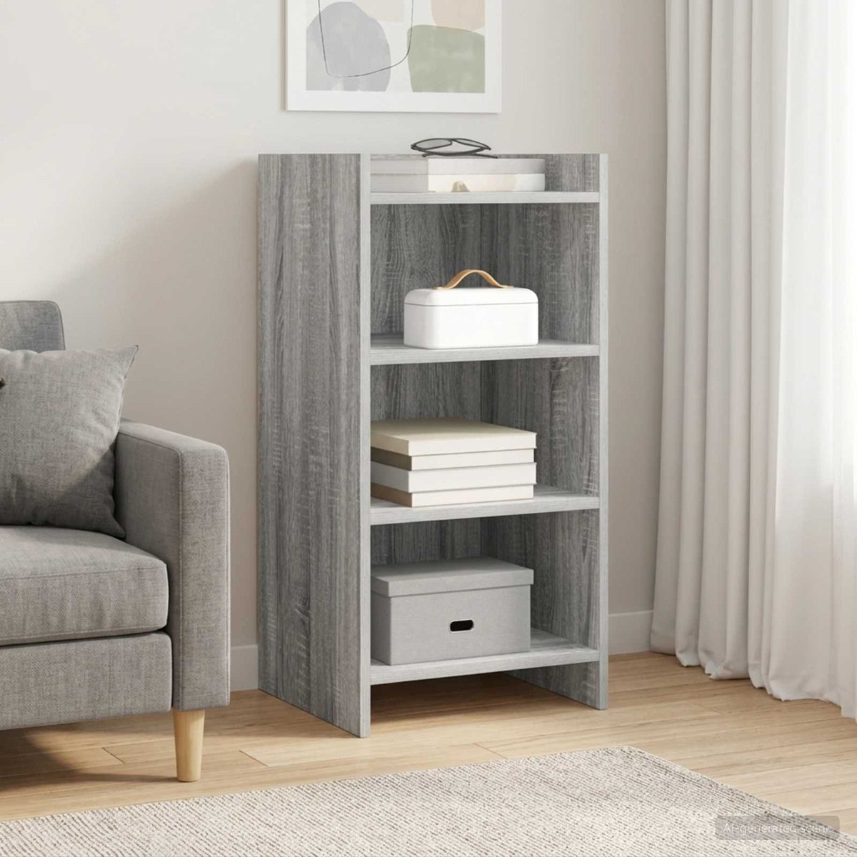 Vidaxl dressoir grijs sonoma 40 x 36 x 80 cm bewerkt hout