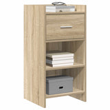 Vidaxl dressoir sonoma eiken 40 x 36 x 80 cm bewerkt hout