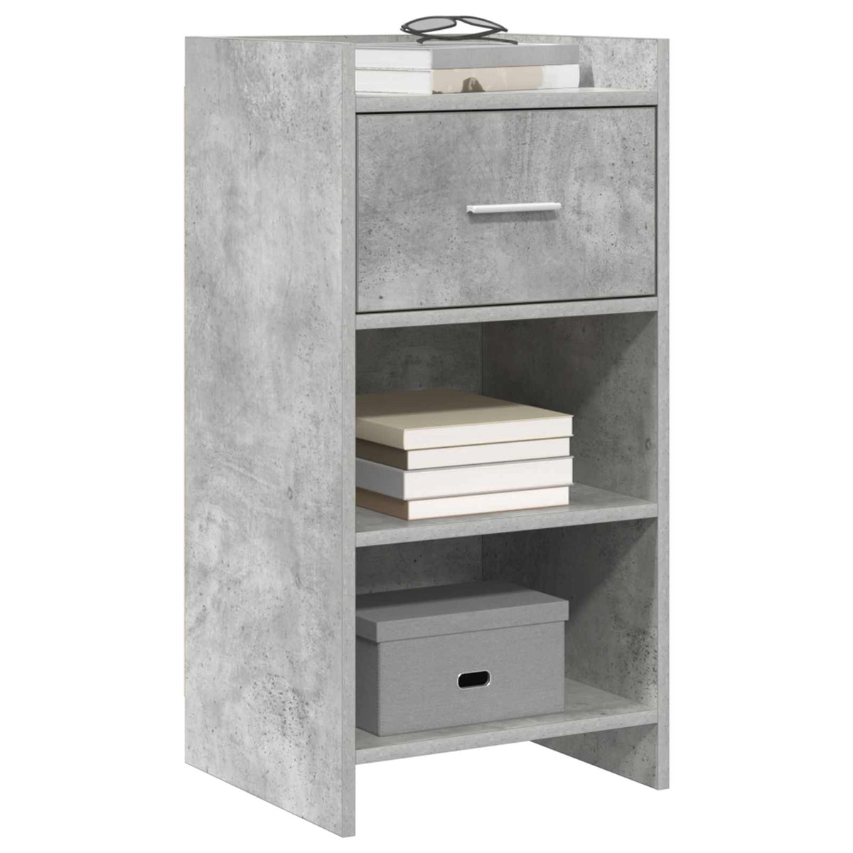 Vidaxl dressoir betongrijs 40 x 36 x 80 cm bewerkt hout