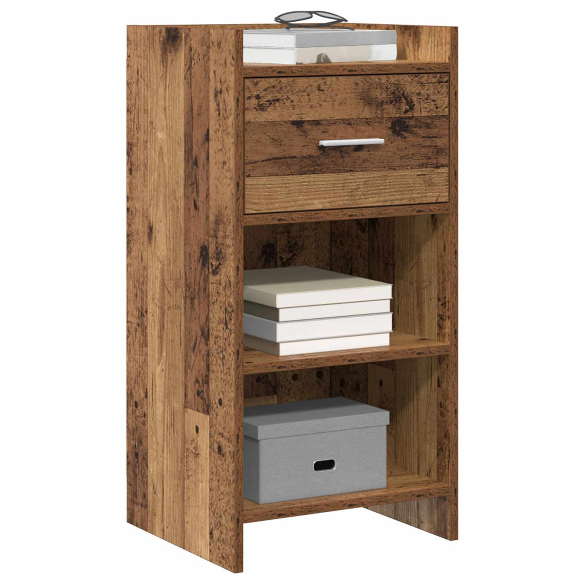 Vidaxl dressoir oud hout 40 x 36 x 80 cm bewerkt hout