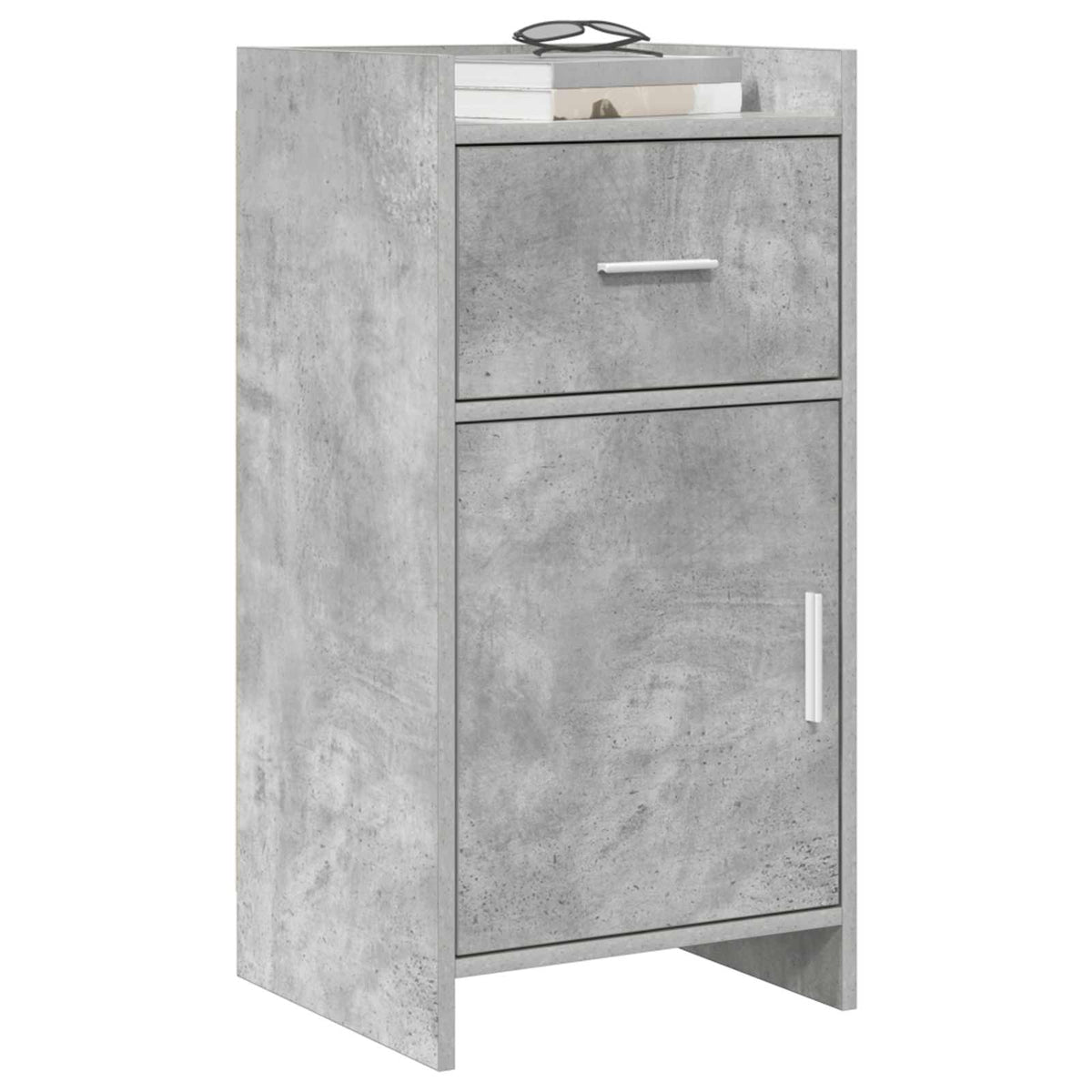Vidaxl dressoir betongrijs 40 x 36 x 80 cm bewerkt hout