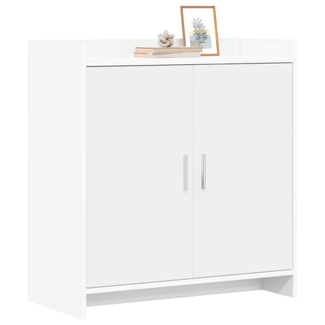 Vidaxl dressoir wit 72 x 36 x 80 cm bewerkt hout