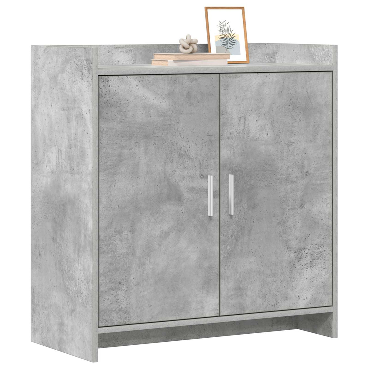 Vidaxl dressoir betongrijs 72 x 36 x 80 cm bewerkt hout