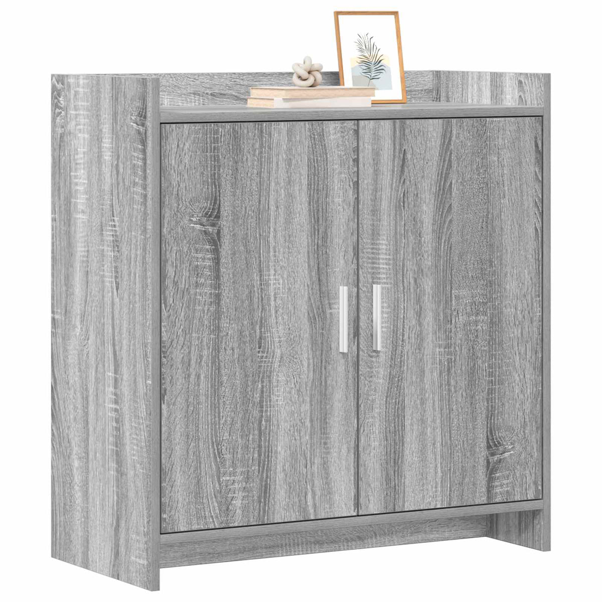 Vidaxl dressoir grijs sonoma 72 x 36 x 80 cm bewerkt hout