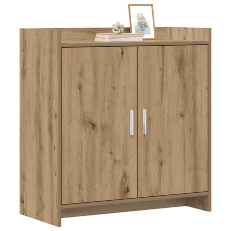 Vidaxl dressoir artisanaal eiken 72 x 36 x 80 cm bewerkt hout