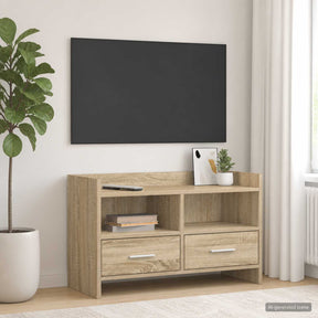 Vidaxl tv-kast 71,5 x 33 x 47 cm sonoma eiken bewerkt hout