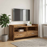 Vidaxl tv-kast 100 x 33 x 47 cm oud hout bewerkt hout