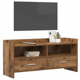 Vidaxl tv-kast 100 x 33 x 47 cm oud hout bewerkt hout