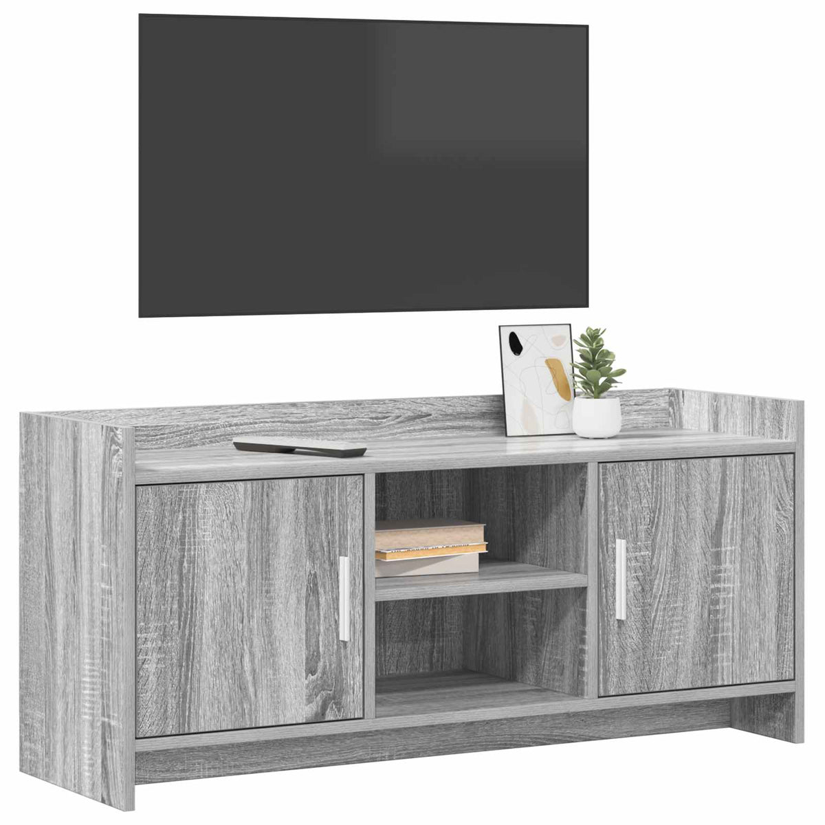 Vidaxl tv-kast 102 x 33 x 47 cm grijs sonoma bewerkt hout