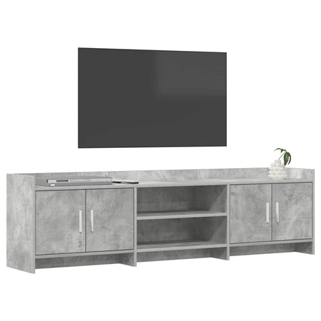 Vidaxl tv-kast 168 x 33 x 47 cm betongrijs bewerkt hout
