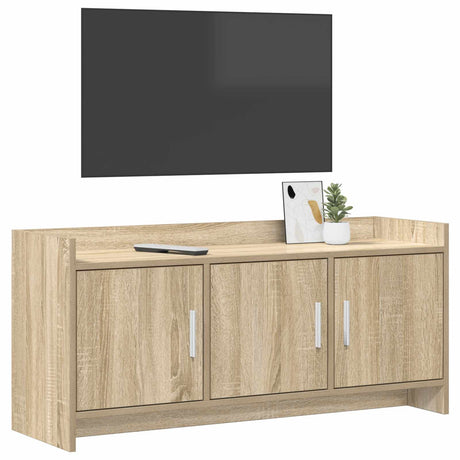 Vidaxl tv-kast 102 x 33 x 47 cm sonoma eiken bewerkt hout