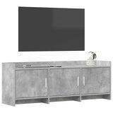 Vidaxl tv-kast 130 x 33 x 47 cm betongrijs bewerkt hout