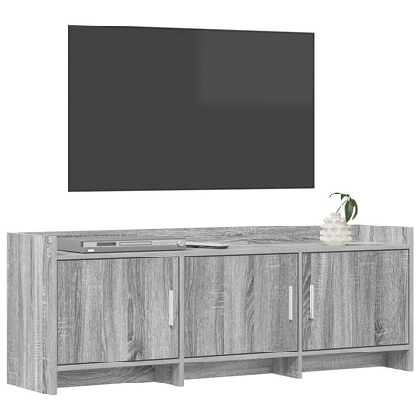 Vidaxl tv-kast 130 x 33 x 47 cm grijs sonoma bewerkt hout