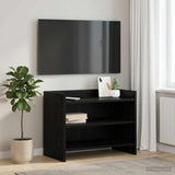 Vidaxl tv-kast 60 x 33 x 47 cm zwart eiken bewerkt hout