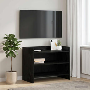 Vidaxl tv-kast 60 x 33 x 47 cm zwart eiken bewerkt hout