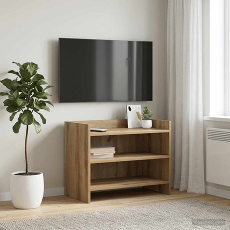 Vidaxl tv-kast 60 x 33 x 47 cm artisanaal eiken bewerkt hout