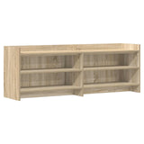 Vidaxl tv-kast 135 x 33 x 47 cm sonoma eiken bewerkt hout