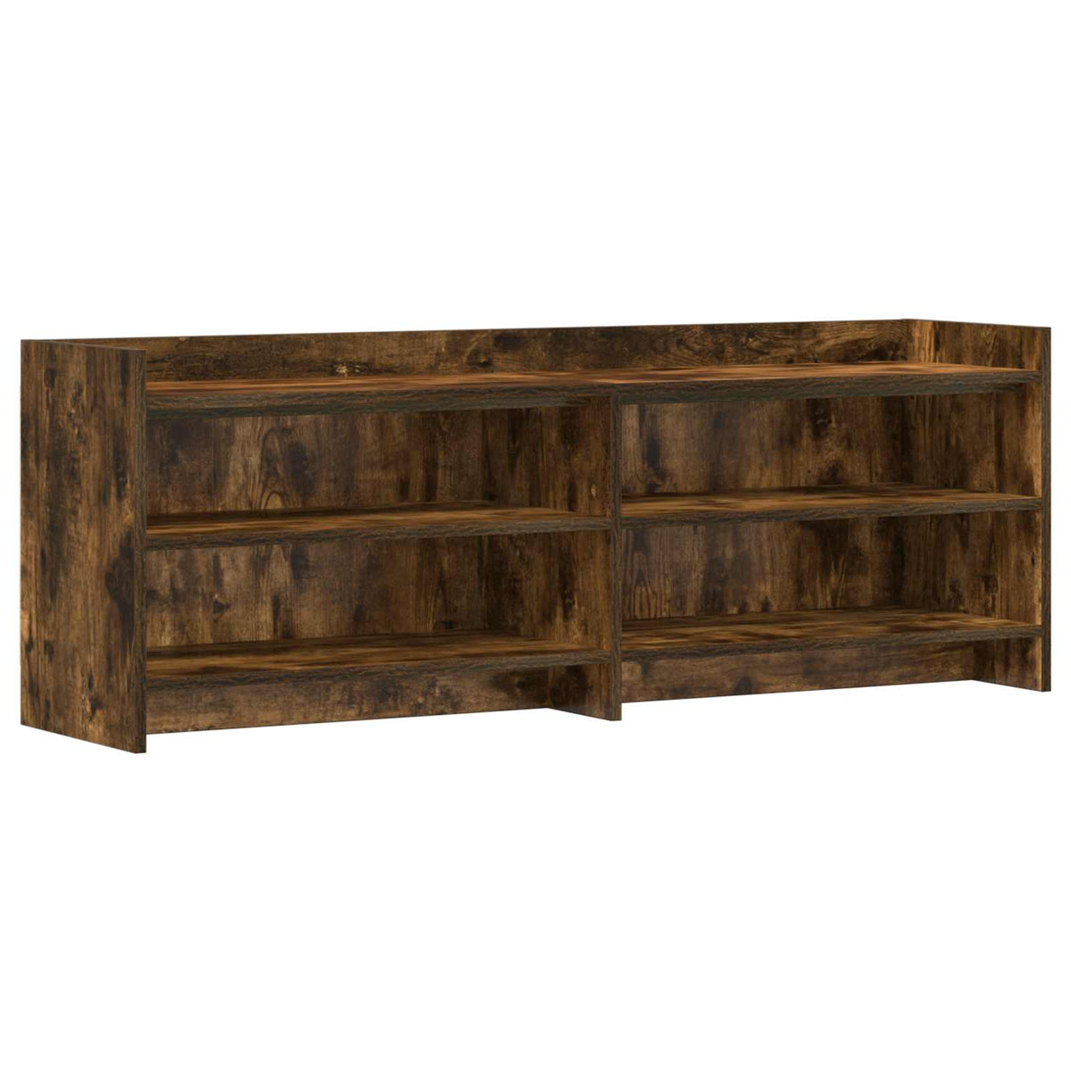 Vidaxl tv-kast 135 x 33 x 47 cm gerookt eiken bewerkt hout