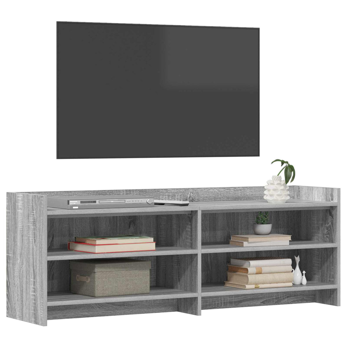 Vidaxl tv-kast 135 x 33 x 47 cm grijs sonoma bewerkt hout