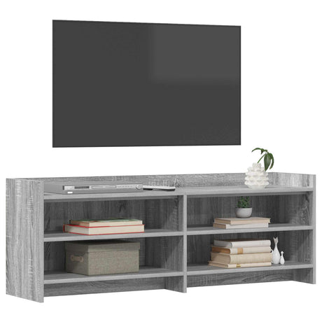 Vidaxl tv-kast 135 x 33 x 47 cm grijs sonoma bewerkt hout