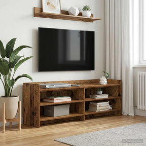 Vidaxl tv-kast 135 x 33 x 47 cm oud hout bewerkt hout