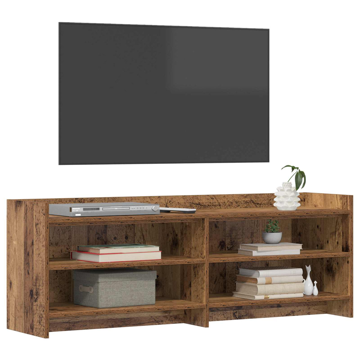 Vidaxl tv-kast 135 x 33 x 47 cm oud hout bewerkt hout