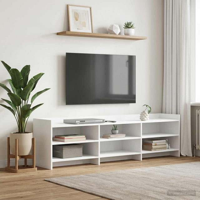 Vidaxl tv-kast 168 x 33 x 47 cm wit bewerkt hout