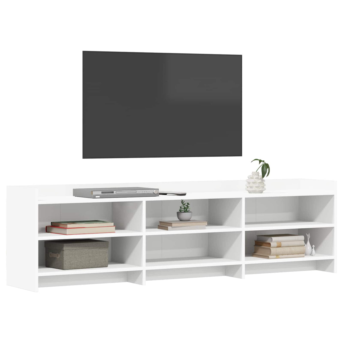 Vidaxl tv-kast 168 x 33 x 47 cm wit bewerkt hout