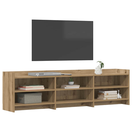 Vidaxl tv-kast 168 x 33 x 47 cm artisanaal eiken bewerkt hout