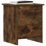Vidaxl opbergkist gerookt eiken 40 x 40 x 50 cm bewerkt hout