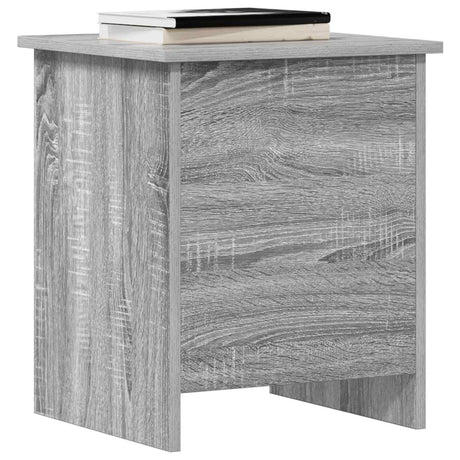 Vidaxl opbergkist met opslag grijs sonoma 40 x 40 x 50 cm bewerkt hout