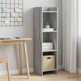 Vidaxl boekenkast grijs sonoma 30 x 30 x 111 cm bewerkt hout