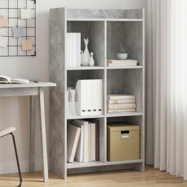 Vidaxl boekenkast concerte grijs 59 x 30 x 111 cm bewerkt hout