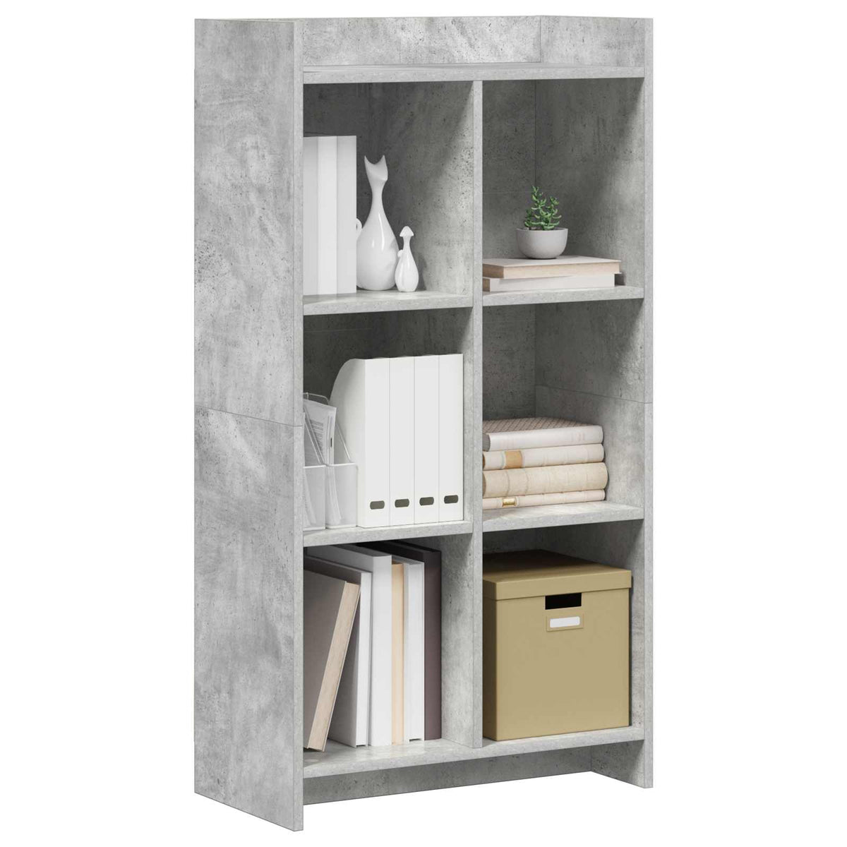 Vidaxl boekenkast concerte grijs 59 x 30 x 111 cm bewerkt hout