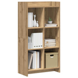 Vidaxl boekenkast 6-laags 59 x 30 x 111 cm bewerkt hout