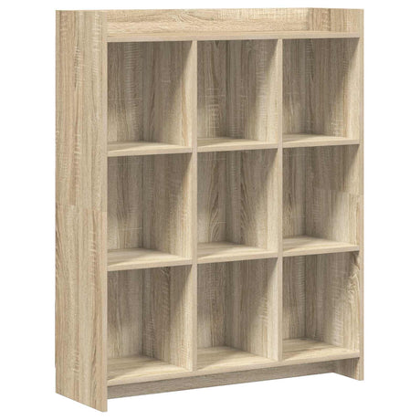 Vidaxl boekenkast sonoma eiken 87,5 x 30 x 111 cm bewerkt hout
