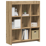 Vidaxl boekenkast 9-laags 87,5 x 30 x 111 cm bewerkt hout