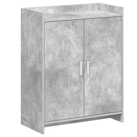 Vidaxl schoenenkast betongrijs 73,5 x 36 x 92 cm bewerkt hout