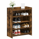 Vidaxl schoenenkast gerookt eiken 73,5 x 36 x 92 cm bewerkt hout