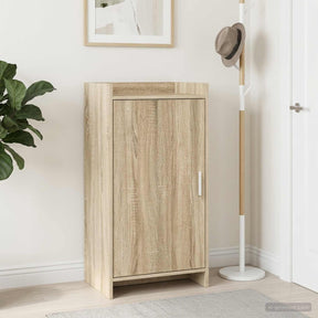 Vidaxl schoenenkast sonoma eiken 48 x 36 x 92 cm bewerkt hout