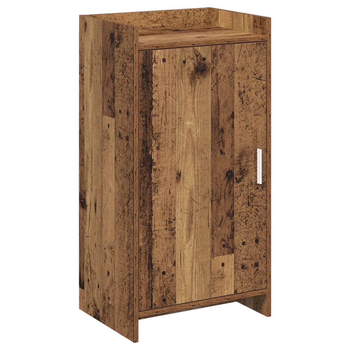Vidaxl schoenenkast met opslag oud hout 48 x 36 x 92 cm bewerkt hout