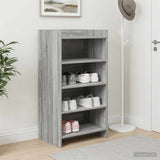 Vidaxl schoenenkast grijs sonoma 48 x 36 x 92 cm bewerkt hout