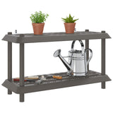 Vidaxl plankenunit 2-laags 100 x 40 x 55,5 cm pp lichtgrijs
